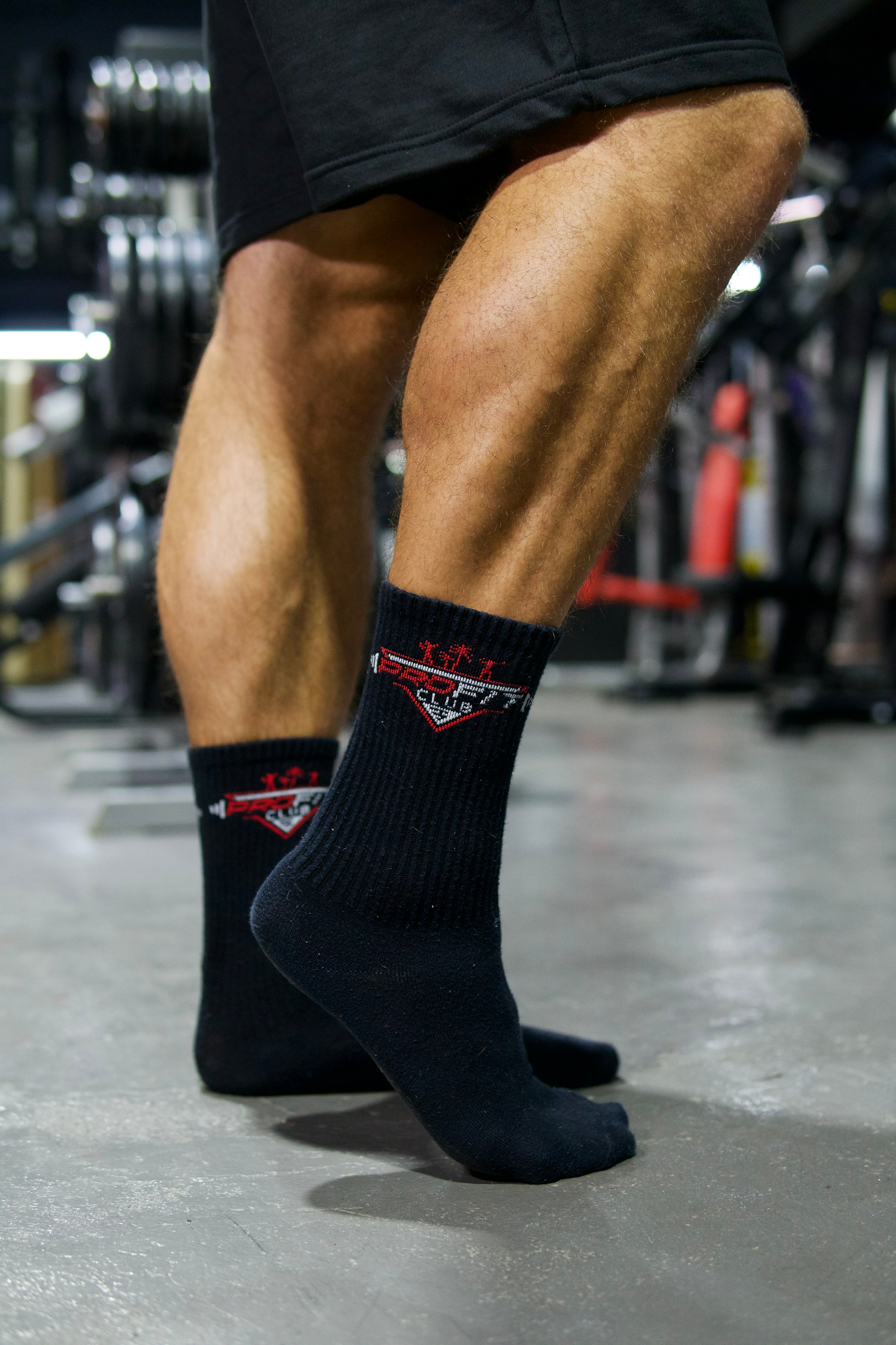 Socken mit Profitclub Logo bis zu den Waden